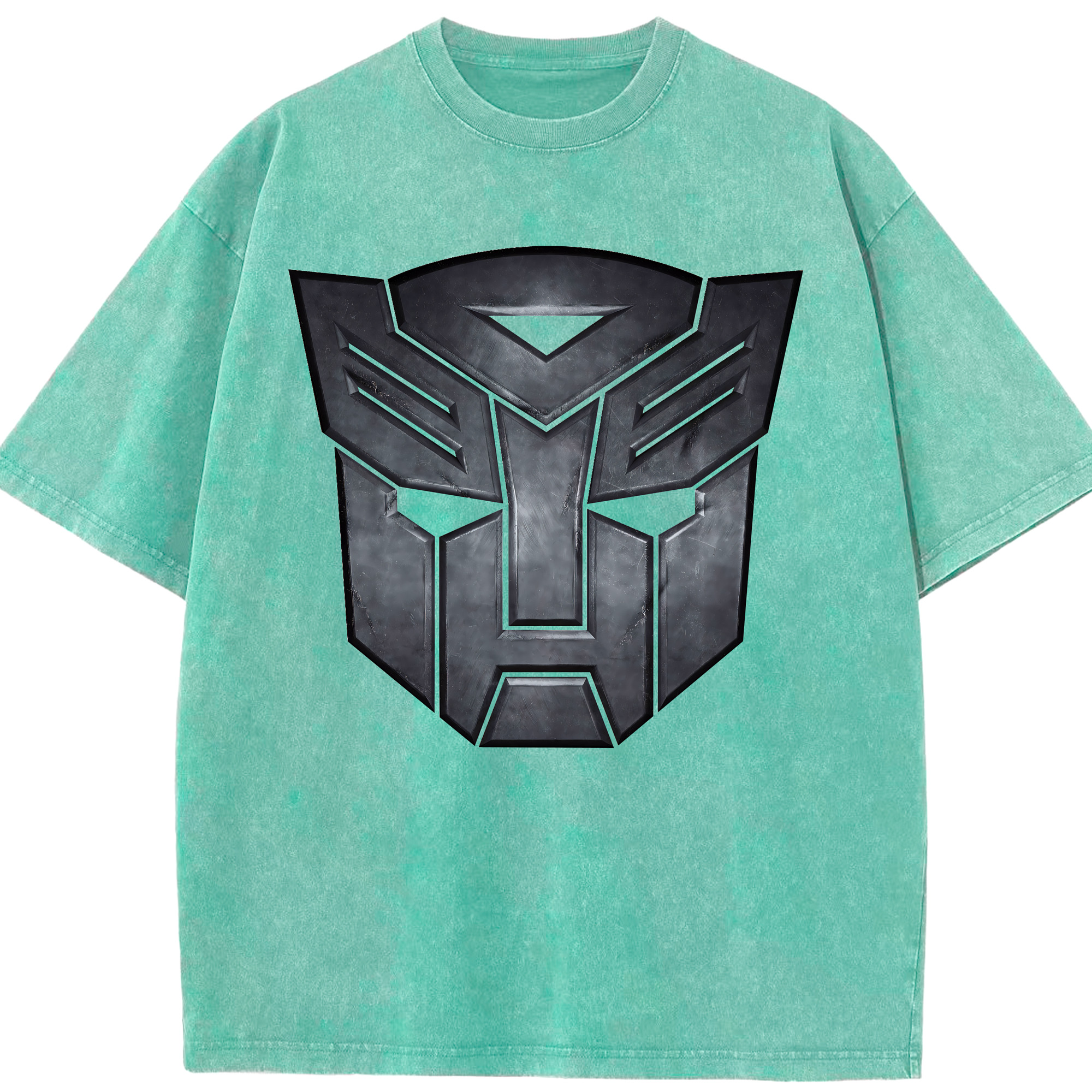 （画像用） Transformers トランスフォーマー 綿100% ヴィンテージ風 半袖Tシャツ（フロントプリント）